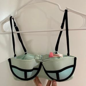 Aqua bikini top